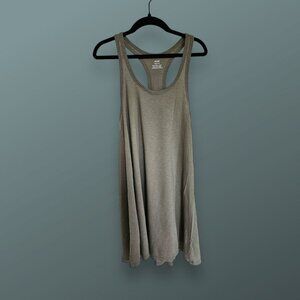 Aerie- Olive Green Midi Tank Dress